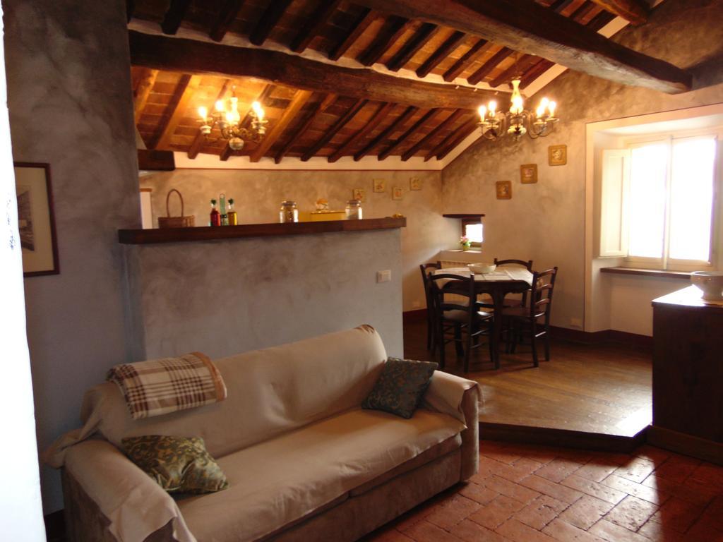 Domus Ghibellinae- Fonte Di San Benedetto Appartement Cortona Kamer foto