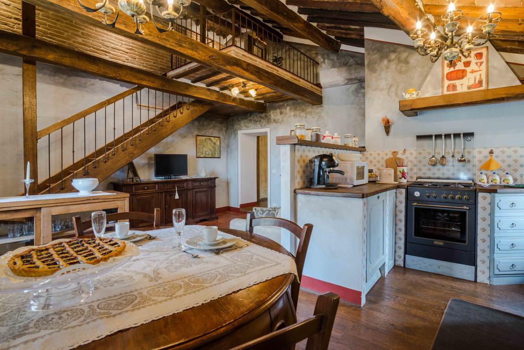 Domus Ghibellinae- Fonte Di San Benedetto Appartement Cortona Buitenkant foto