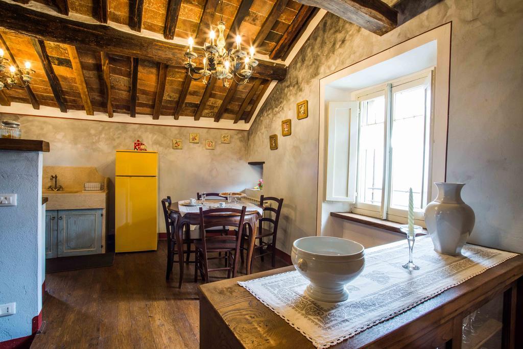 Domus Ghibellinae- Fonte Di San Benedetto Appartement Cortona Buitenkant foto