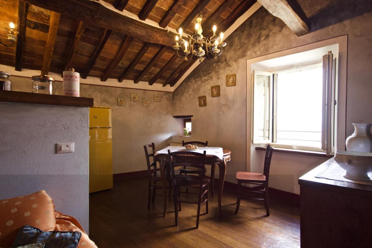 Domus Ghibellinae- Fonte Di San Benedetto Appartement Cortona Buitenkant foto