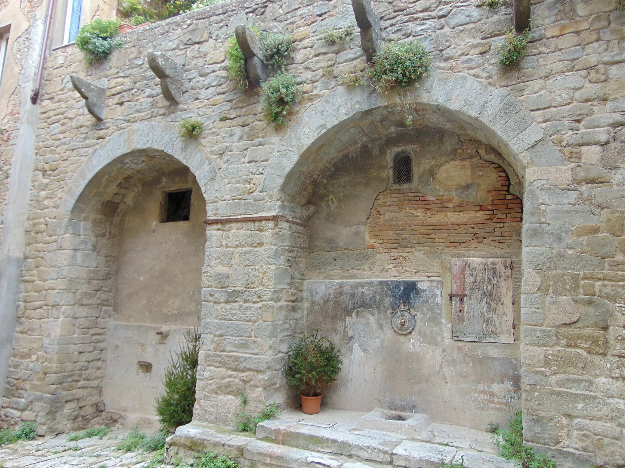 Domus Ghibellinae- Fonte Di San Benedetto Appartement Cortona Buitenkant foto
